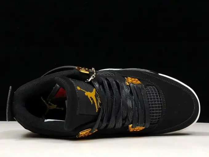 Reps TBK Black 308497-032 4 Metallic Royalty Air Gold-White Jordan 0506